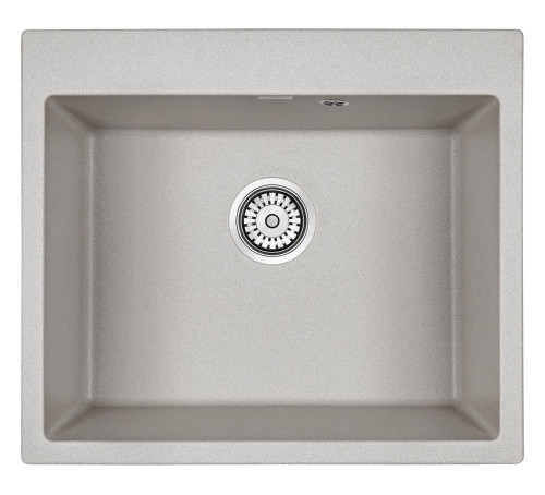 Paulmark Мойка кварцевая KANTE, PM106052-GR, серый, 600х520 мм