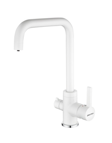 Paulmark Смеситель для кухни LOGAS, Lo213021-431TW, Белый матовый