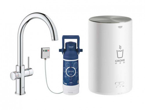 Grohe Red Duo New, бойлер M-size, C-излив (хром)