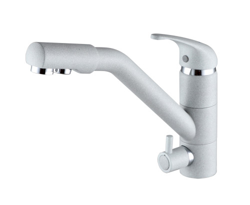 Paulmark Смеситель для кухни HESSEN, серый, He213017-310
