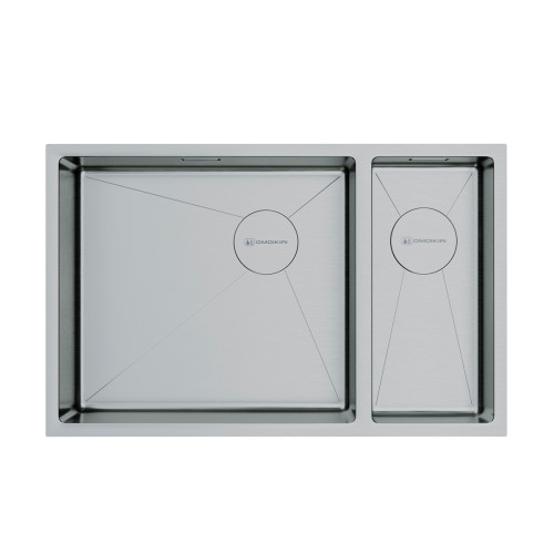 Omoikiri Taki 69-2-U/IF-IN-L  Side нерж.сталь/нержавеющая сталь