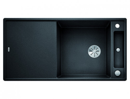 Blanco Axia III XL 6 S-F (антрацит) доска ясень