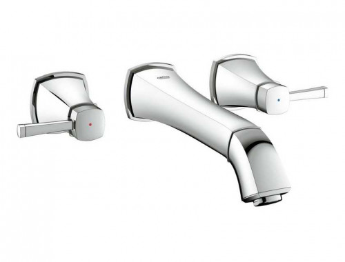 Grohe Grandera (M-Size) настенный монтаж, 2 рычага Grohe Grandera (M-Size) настенный монтаж, 2 рычага
