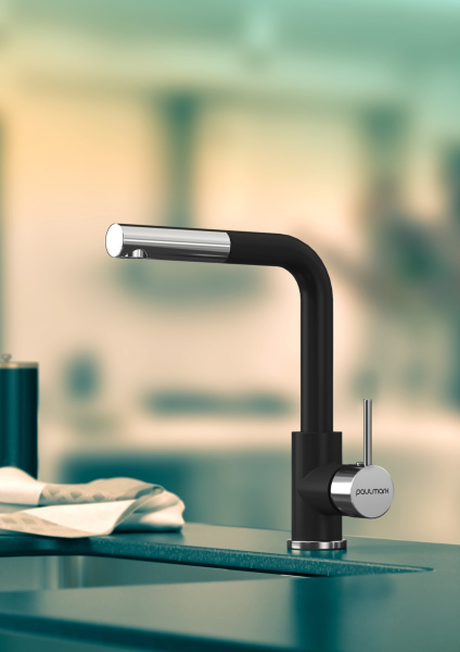 Paulmark Смеситель для кухни Kassel, антрацит, Ka214311-401