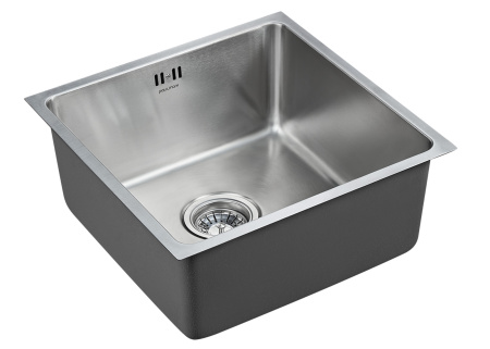 Paulmark Мойка нерж. сталь  AISI304 LASSAN, PM304444-BS, брашированное золото, 440х440мм