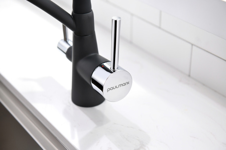 Paulmark Смеситель для кухни SIEGEN, антрацит, Si213111-401