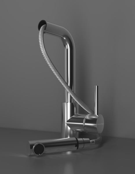 Paulmark Смеситель для кухни Kassel, черный металлик, Ka214311-418