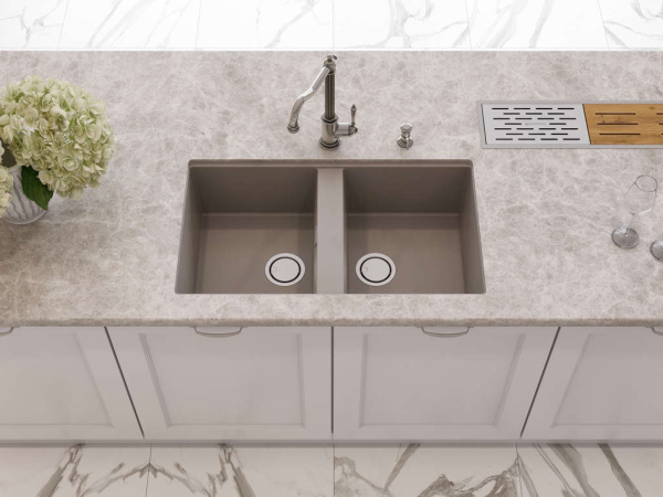 Omoikiri Kitagawa 83-2-U-GR Artceramic/leningrad grey