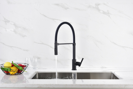 Paulmark Смеситель для кухни Halt, антрацит, Ha214021-401