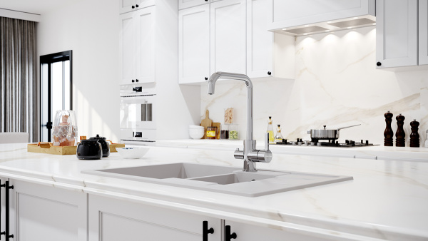 Paulmark Смеситель для кухни LOGAS, Lo213021-CR, Хром