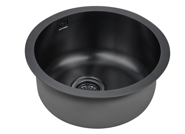 Paulmark Мойка нерж. сталь AISI304 WERRA, PM404646-GM, вороненая сталь, D460мм Paulmark Мойка нерж. сталь AISI304 WERRA, PM404646-GM, вороненая сталь, D460мм