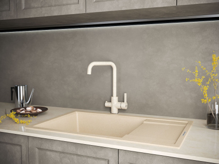 Paulmark Смеситель для кухни LOGAS, Lo213021-302,Песок