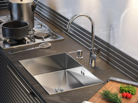 Paulmark Смеситель для кухни Holstein, хром, Ho212065