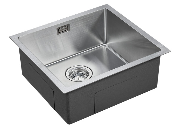 Paulmark Мойка нерж. сталь AISI304 WESER, PM804844-BS, брашированная нерж.сталь, 480х440мм Paulmark Мойка нерж. сталь AISI304 WESER, PM804844-BS, брашированная нерж.сталь, 480х440мм