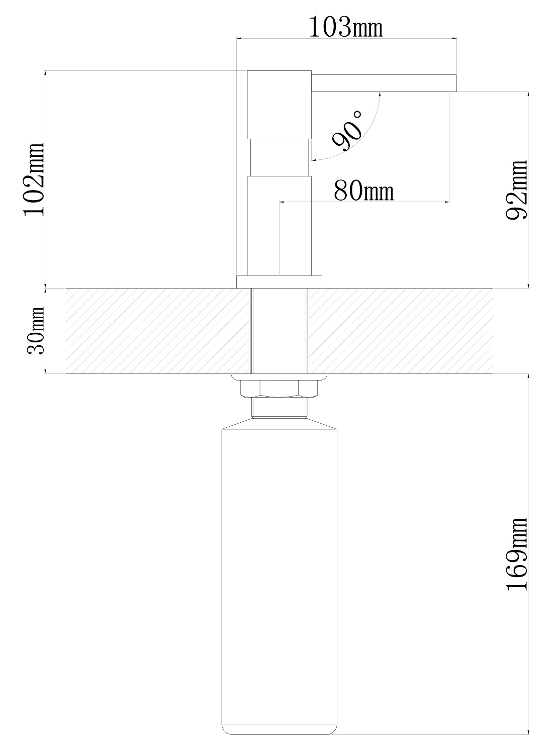 Дозатор КВАДРО FL Ультра