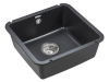 Paulmark Мойка кварцевая UNTER, PM204543-BL, черный, 455х435, подст. мон. Paulmark