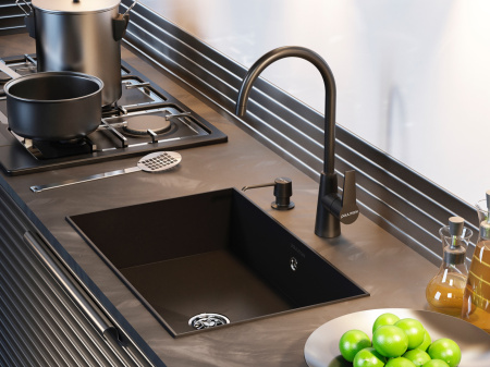 Paulmark Смеситель для кухни Holstein, антрацит, Ho212065-401