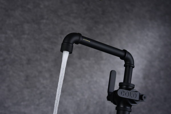 Paulmark Смеситель для кухни LOFT, Lo226006-401, PVD антрацит