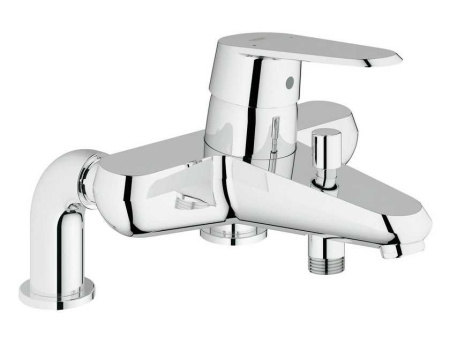 Grohe Eurodisc Cosmopolitan на бортик ванны с защитой от обратного потока