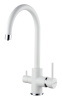 Paulmark Смеситель для кухни ESSEN, белый матовый, 213211-431