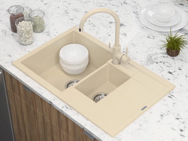 Paulmark Смеситель для кухни ESSEN, шампань, 213211-428