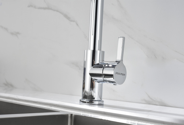 Paulmark Смеситель для кухни Halt, хром, Ha214021-CR