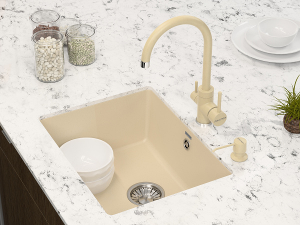 Paulmark Смеситель для кухни ESSEN, шампань, 213211-428