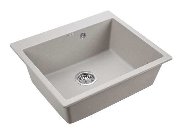 Paulmark Мойка кварцевая KANTE, PM106052-GR, серый, 600х520 мм