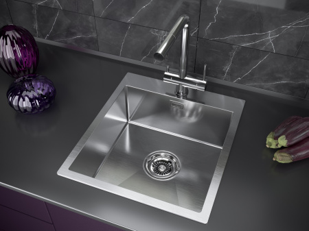 Paulmark Смеситель для кухни SKALEN, нержавеющая сталь, 213020-SS