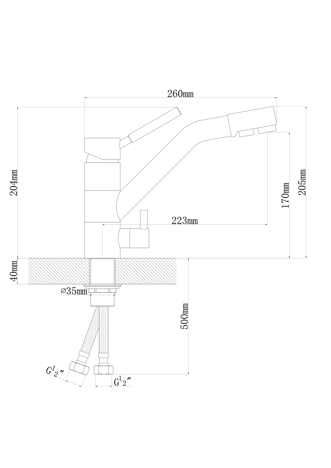 Смеситель ДУЭТ DG