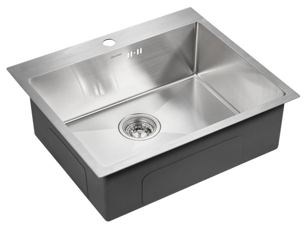 Paulmark Мойка нерж. сталь BRIM, PM215951-BS, брашированная нерж. сталь, 590х510мм Paulmark Мойка нерж. сталь BRIM, PM215951-BS, брашированная нерж. сталь, 590х510мм