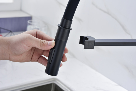 Paulmark Смеситель для кухни Halt, антрацит, Ha214021-401