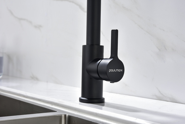 Paulmark Смеситель для кухни Halt, антрацит, Ha214021-401