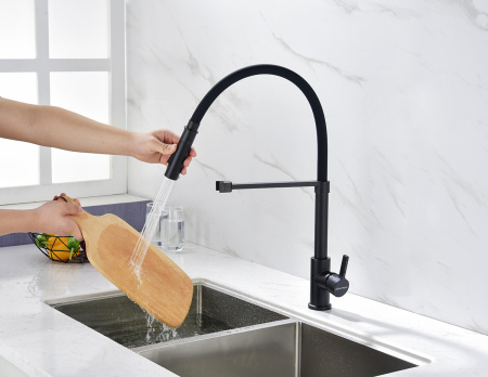 Paulmark Смеситель для кухни Halt, антрацит, Ha214021-401