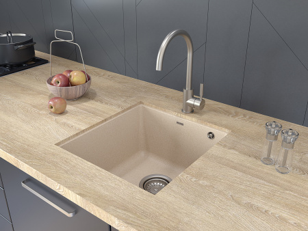 Paulmark Смеситель для кухни Holstein, никель, Ho212063-NI