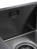 Paulmark Мойка нерж. сталь AISI304 DOPPLET, PM507844-GM, вороненая сталь, 780х440мм