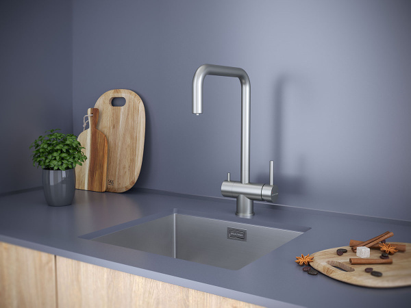 Paulmark Смеситель для кухни Wetter, нержавеющая сталь, We213030-SS