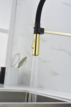 Paulmark Смеситель для кухни Halt, золото, Ha214021-G