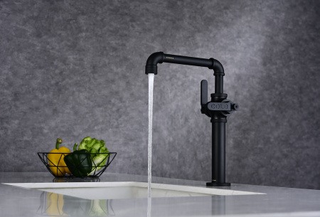 Paulmark Смеситель для кухни LOFT, Lo226006-401, PVD антрацит