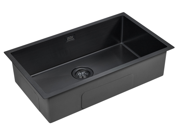 Paulmark Мойка нерж. сталь AISI304 KOHER, PM807444-GM, вороненая сталь, 740х440мм Paulmark Мойка нерж. сталь AISI304 KOHER, PM807444-GM, вороненая сталь, 740х440мм