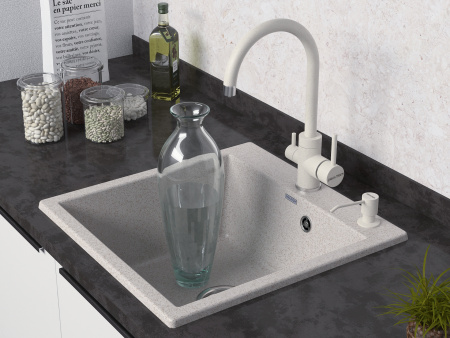 Paulmark Смеситель для кухни ESSEN, бежевый, 213211-328