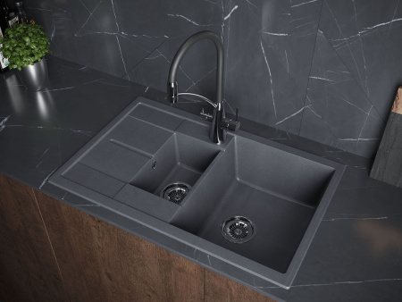 Paulmark Смеситель для кухни SIEGEN, хром/,белый, 213111-CR