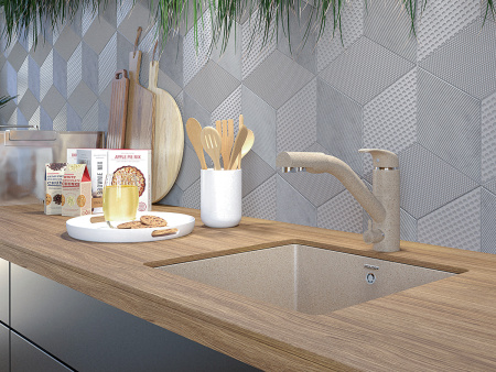 Paulmark Смеситель для кухни HESSEN, песочный, He213017-302