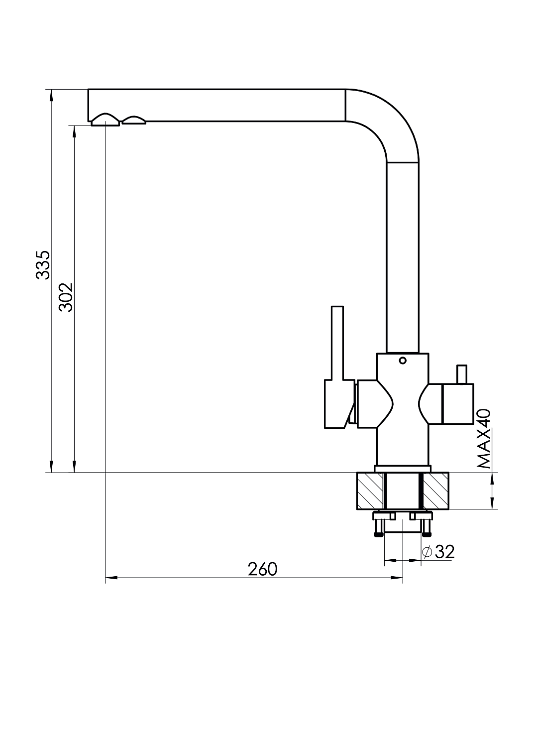 Смеситель АКЦЕНТ BM