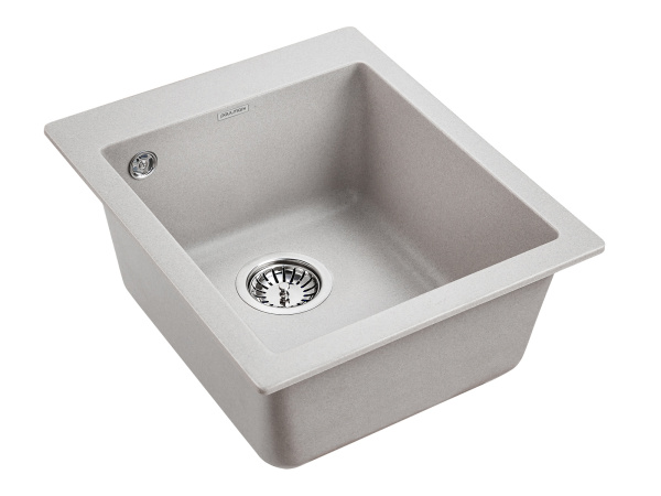 Paulmark Мойка кварцевая LEER, PM104249-GR, серый, 415х490 мм