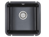 Paulmark Мойка кварцевая UNTER, PM204543-BL, черный, 455х435, подст. мон. Paulmark