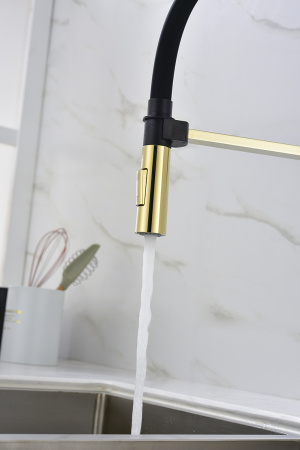 Paulmark Смеситель для кухни Halt, золото, Ha214021-G