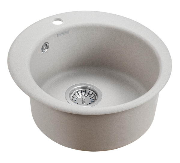 Paulmark Мойка кварцевая GELEGEN, PM404800-GR, серый, D475 мм