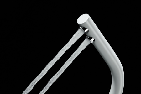 Paulmark Смеситель для кухни ESSEN, белый матовый полностью, 213011-431TW