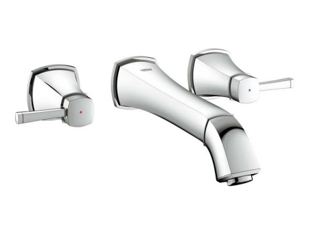 Grohe Grandera (M-Size) настенный монтаж, 2 рычага